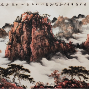 林發(fā)釧：祥雲(yún)涌起霜林秀